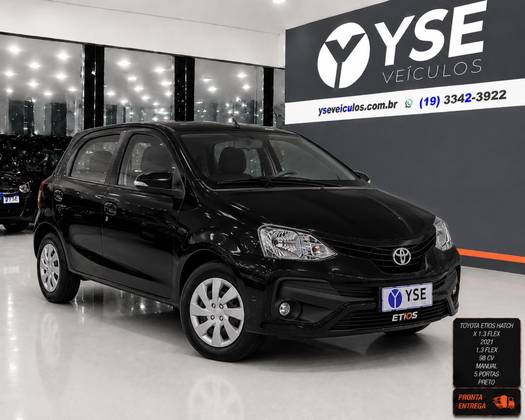 TOYOTA ETIOS 1.3 XS 16V FLEX 4P MANUAL